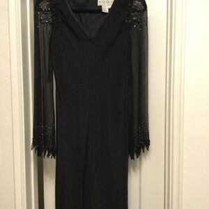 Basis II Silk black dress, size 4